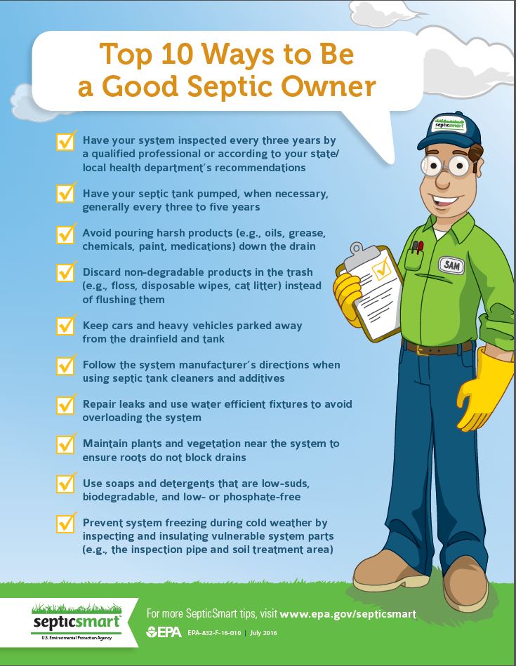 10 Do's and Dont's to Maintain Your Home Septic System in San Diego